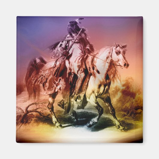 Native American Magneet (Voorkant)