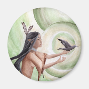 Native American Magnet American Indian Magnet Magneet
