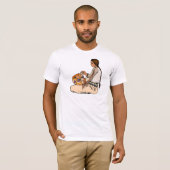 Native American Makes Pottery T-shirt (Voorkant volledig)