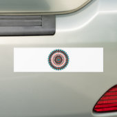 Native American Mandala Bumpersticker (Op auto)