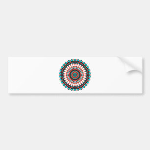 Native American Mandala Bumpersticker