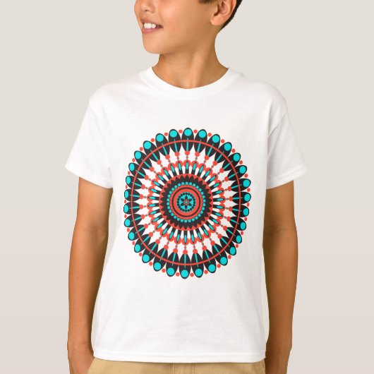 Native American Mandala T-shirt (Voorkant)