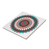 Native American Mandala Tegeltje (Zijkant)