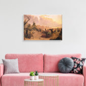 Native American, Medicine Dance van Eastman Canvas Afdruk (Insitu (Woonkamer))