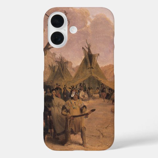  Native American, Medicine Dance van Eastman Case-Mate iPhone Case (Achterkant)