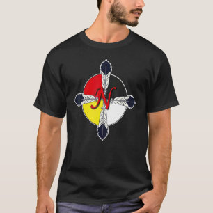 Native American Medicine Wheel T-shirt