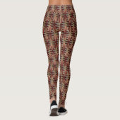 Native American moderne 21 Leggings (Dos)