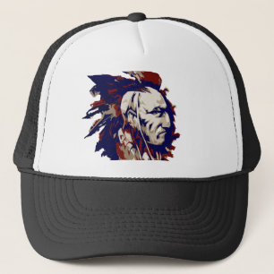 Native American Mohawk Trucker Pet