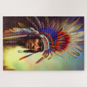 Native American Ojibwe Puzzle Legpuzzel (Horizontaal)