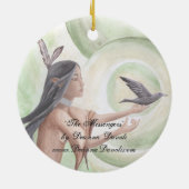 Native American Ornament American Indian Ornament (Achterkant)