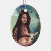 Native American Ornament American Indian Ornament (Achterkant)