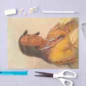Native American  Painting Decoupage Tissuepapier (Craft)