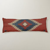 Native American Pattern 2 Lichaamskussen (Achterkant)