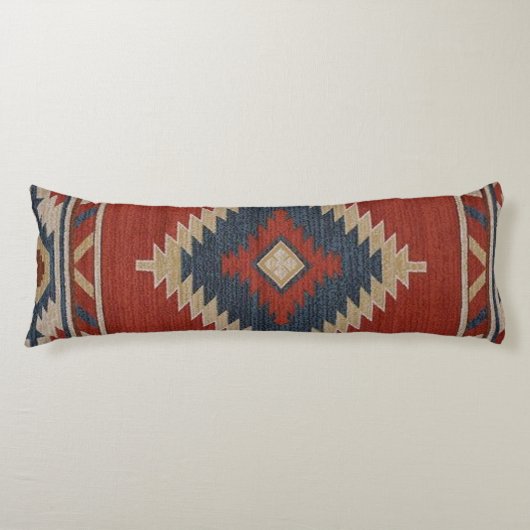 Native American Pattern 2 Lichaamskussen (Voorkant)