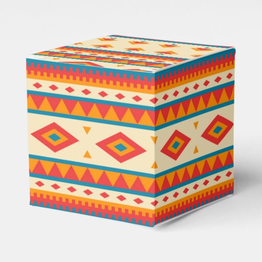 Native American Pattern Bedankdoosjes (Voorkant Zijde)