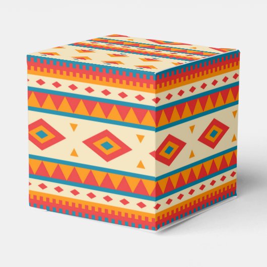 Native American Pattern Bedankdoosjes (Achterkant)