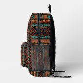 Native American Pattern Boho Cultuur Abstracte Kun Bedrukte Rugzak (Rechts)