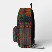 Native American Pattern Boho Cultuur Abstracte Kun Bedrukte Rugzak (Rechts)
