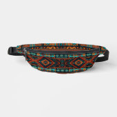 Native American Pattern Boho Cultuur Abstracte Kun Heuptasje (Voorkant)