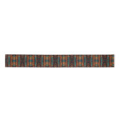 Native American Pattern Boho Cultuur Abstracte Kun Lint (Voorkant)