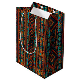 Native American Pattern Boho Cultuur Abstracte Kun Medium Cadeauzakje