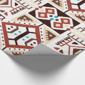Native American Pattern Cadeaupapier (Hoek)
