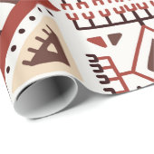 Native American Pattern Cadeaupapier (Rol Hoek)