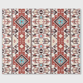 Native American Pattern Cadeaupapier (Vlak)