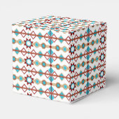 Native American Pattern Favor Box Bedankdoosjes (Achterkant)