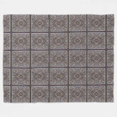 Native American Pattern Fleece Deken (Voorkant (Horizontaal))