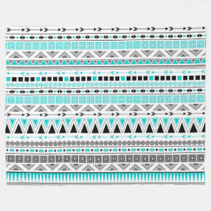Native American Pattern Fleece Deken