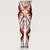 Native American Pattern Leggings (Voorkant)