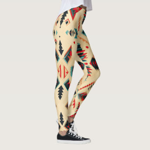 Native American Pattern Leggings