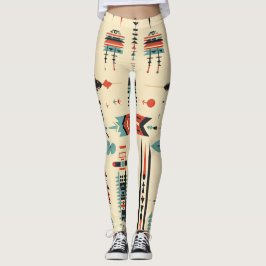 Native American Pattern Leggings