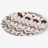 Native American Pattern Papieren Bordje (Gekanteld)