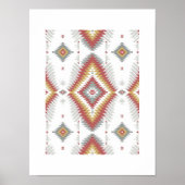 Native American Pattern Poster (Voorkant)
