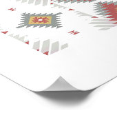 Native American Pattern Poster (Hoek)