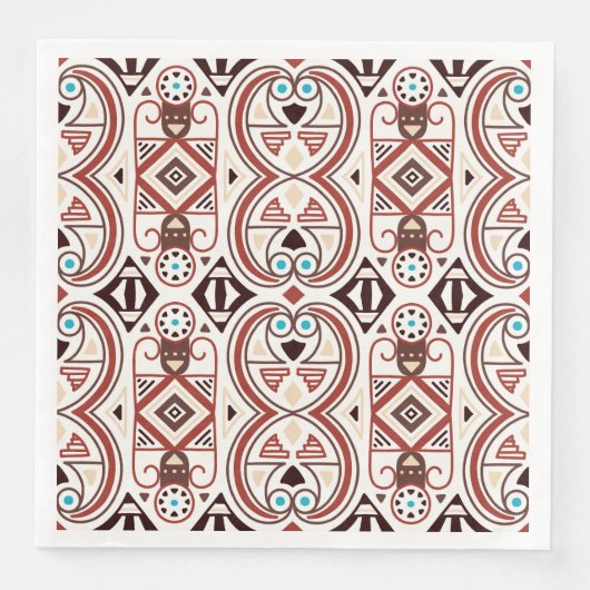 Native American Pattern Servet (Voorkant)