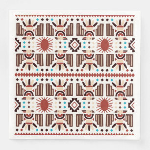 Native American Pattern Servet