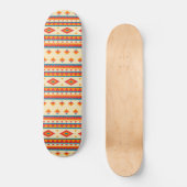 Native American Pattern Skateboard (Voorkant)
