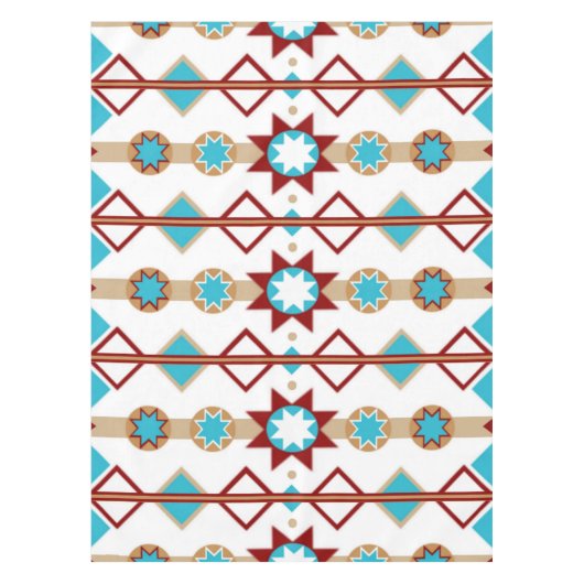 Native American Pattern Tafelkleed (Voorkant)
