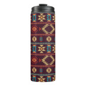 Native American Pattern Thermosbeker (Voorkant)