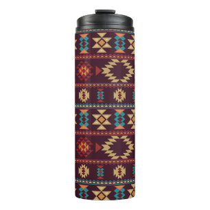 Native American Pattern Thermosbeker
