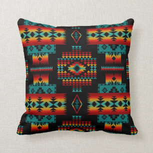 Native American Pattern Tribal Kussen
