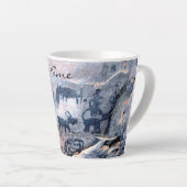 native american petroglyph Thunder_Cove Latte Mok (Rechterhoek)