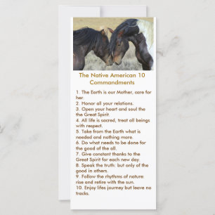 Native American Poem met Wild Mustangs