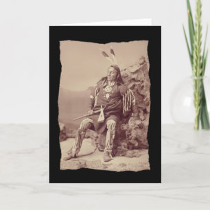  Native American Ponka Big Chief Kaart