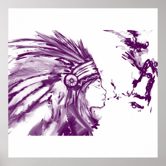 Native American Poster (Voorkant)