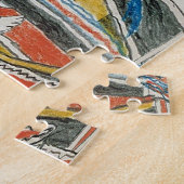 Native American Pow Wow Dancers Legpuzzel (Zijkant)