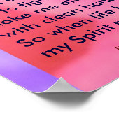 Native American Prayer Poster (Hoek)